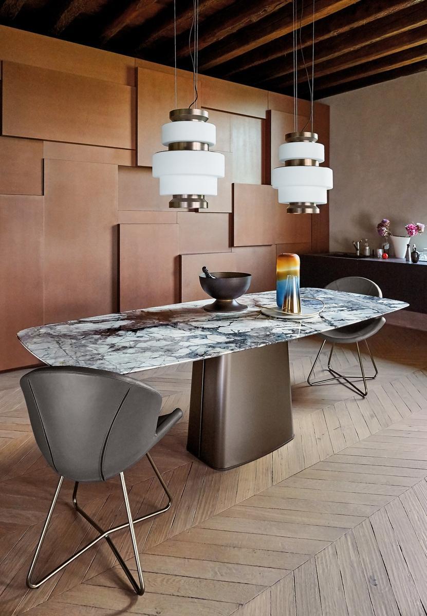 Rectangular marble table | Icon by Arketipo