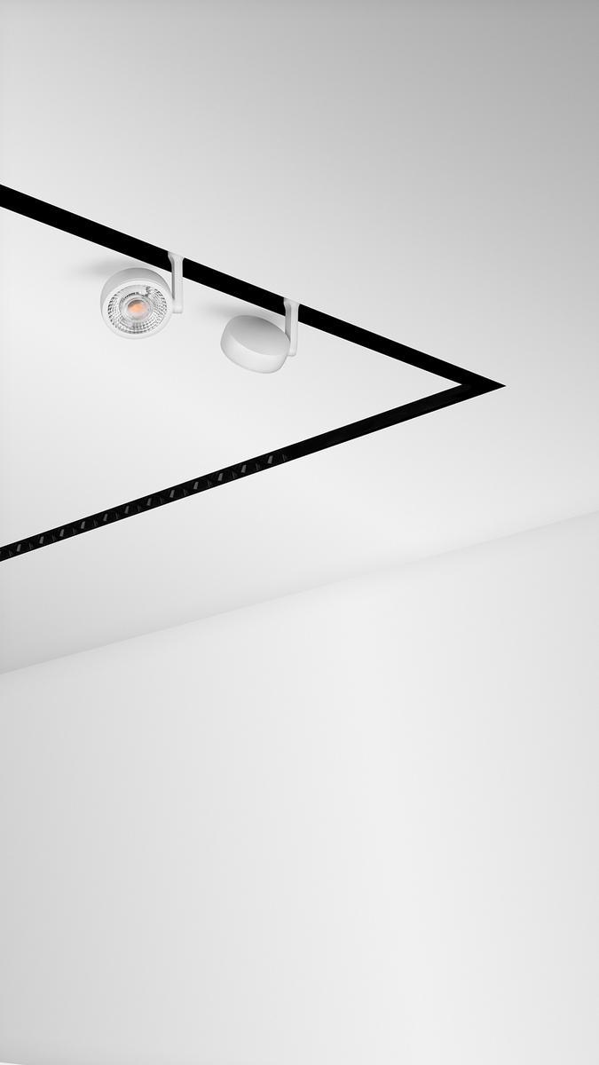 LED aluminium spotlight | Black Foster Six S by Arkoslight