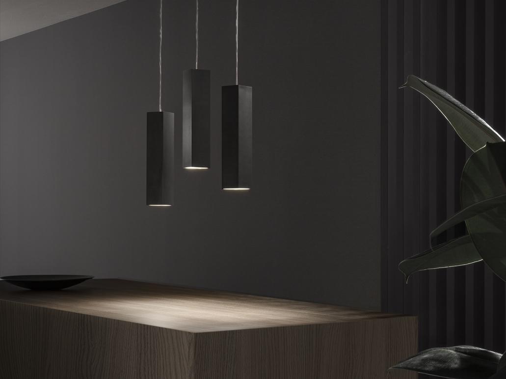 LED aluminium pendant lamp | Two by Panzeri