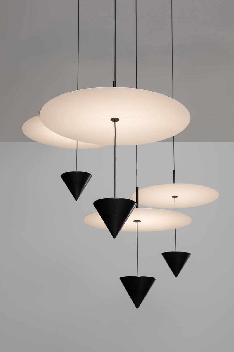 LED aluminium pendant lamp | Stralunata by Karman