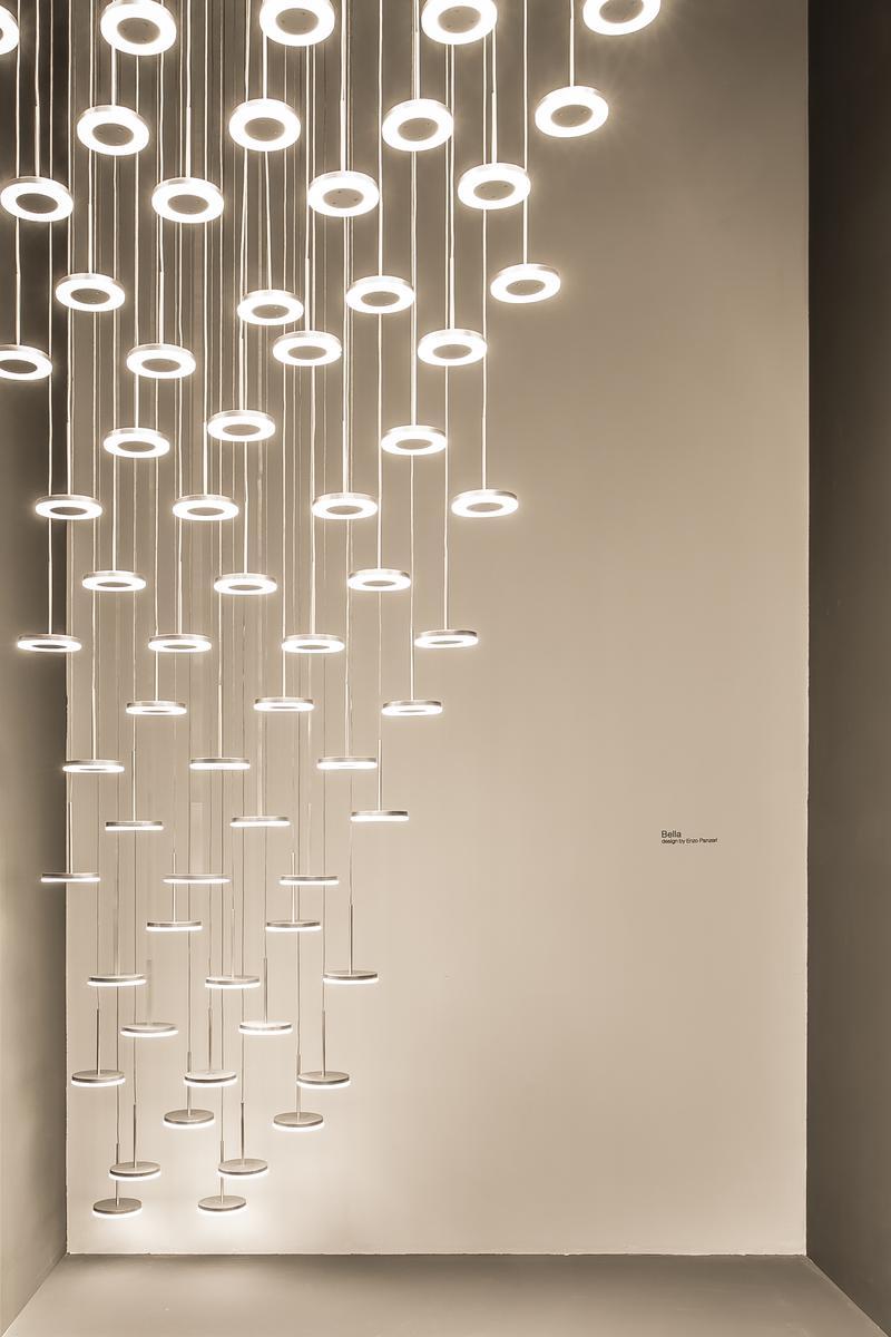 LED die cast aluminium pendant lamp | Bella by Panzeri