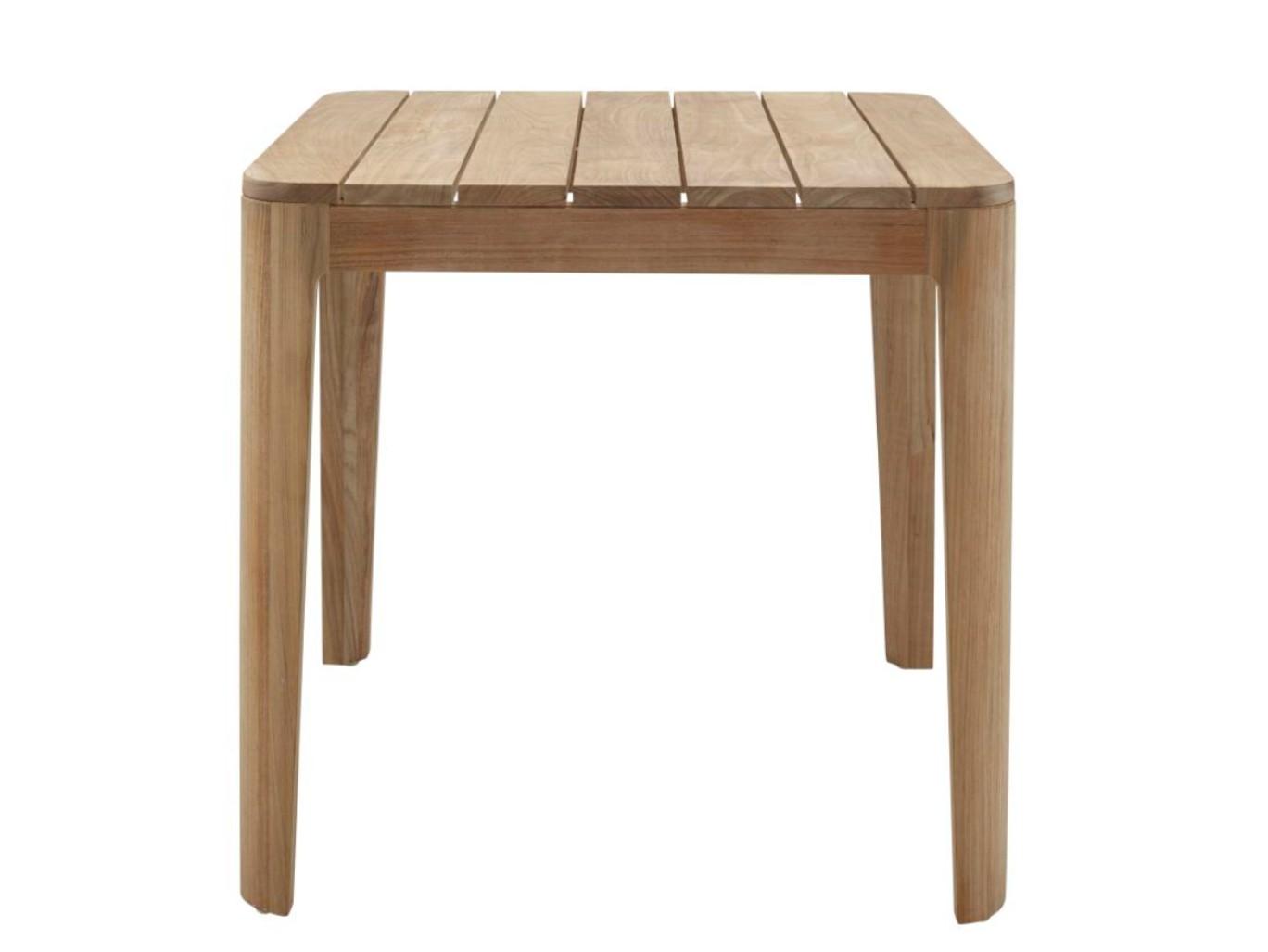 Square teak garden table | Elizabeth by Ligne Roset
