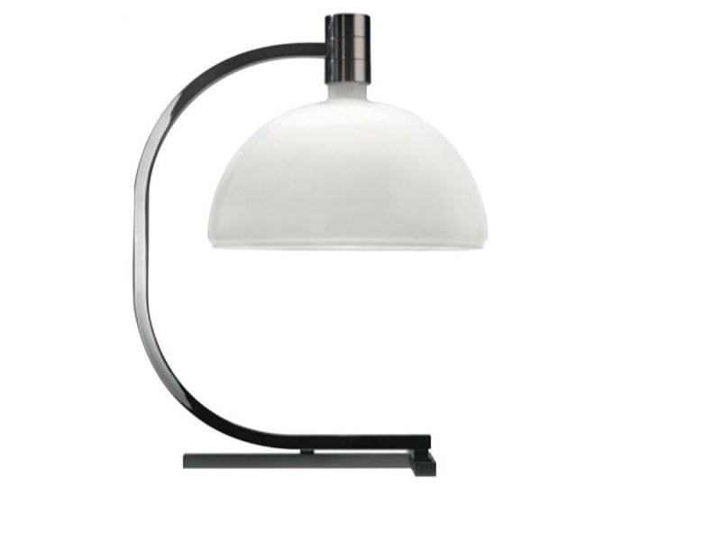 Glass and metal table lamp | As1c by Nemo