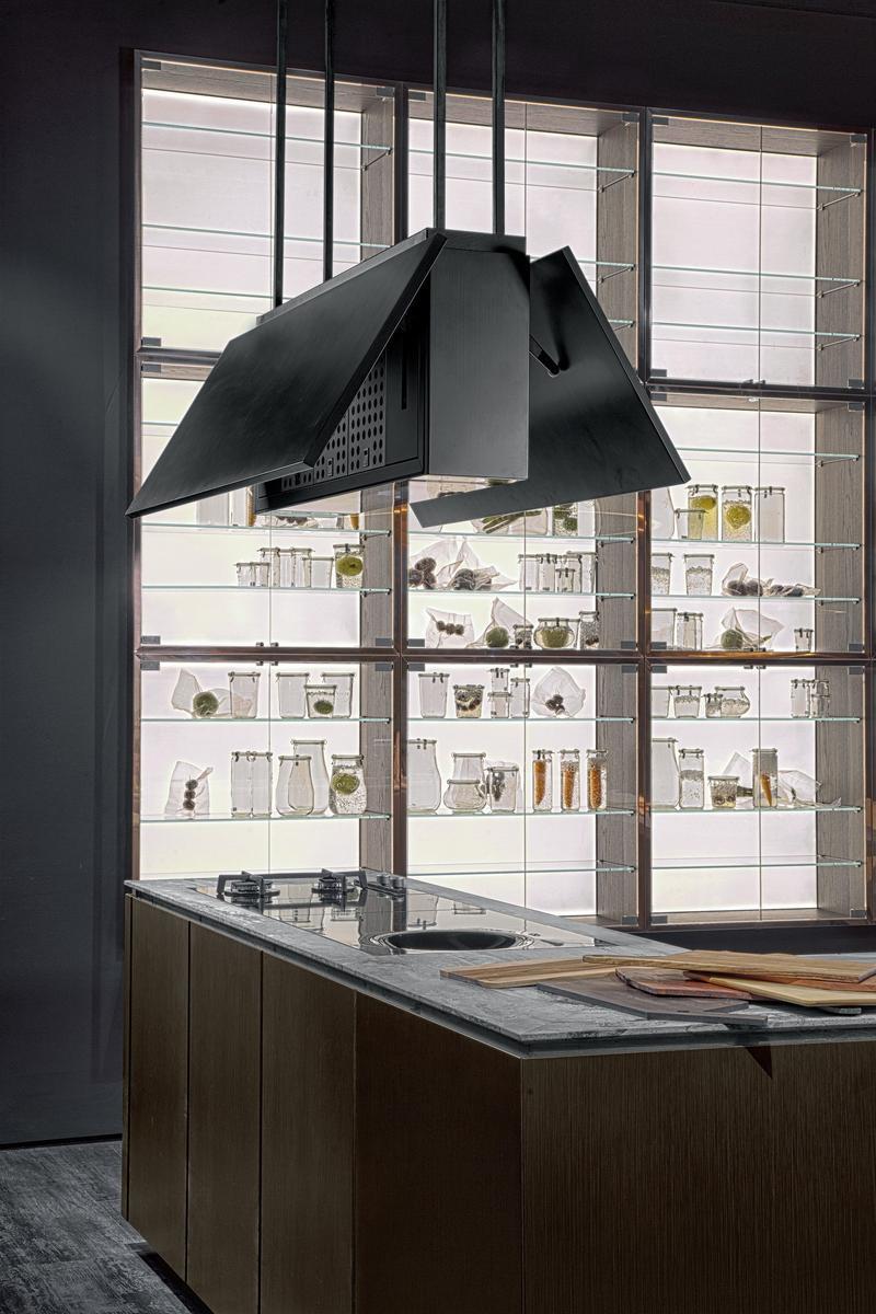 Fitted kitchen with island Rossana W75