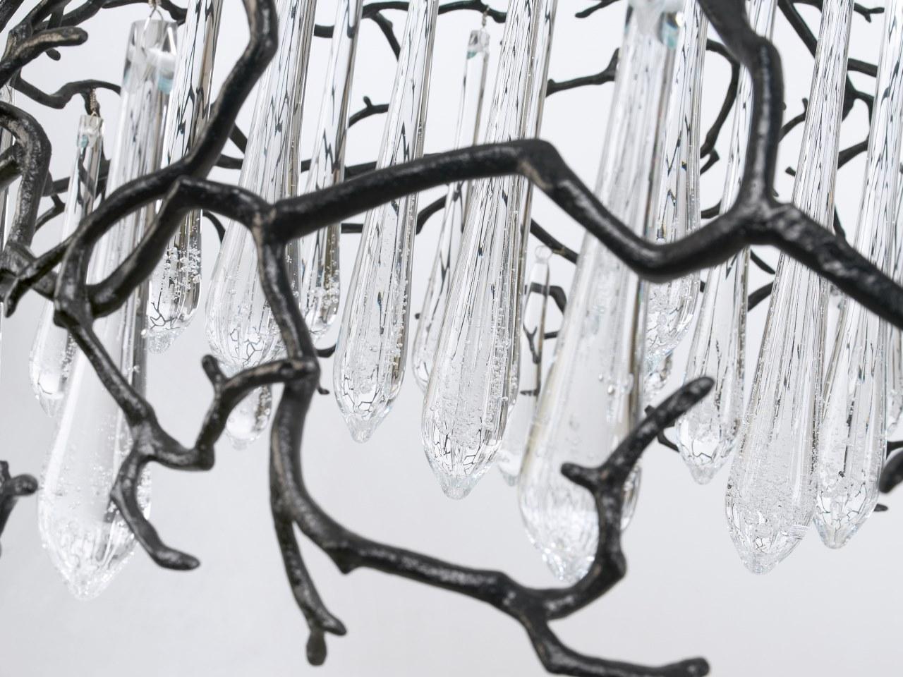 Handmade bronze pendant lamp | Aqua Ct3345/1 by Serip