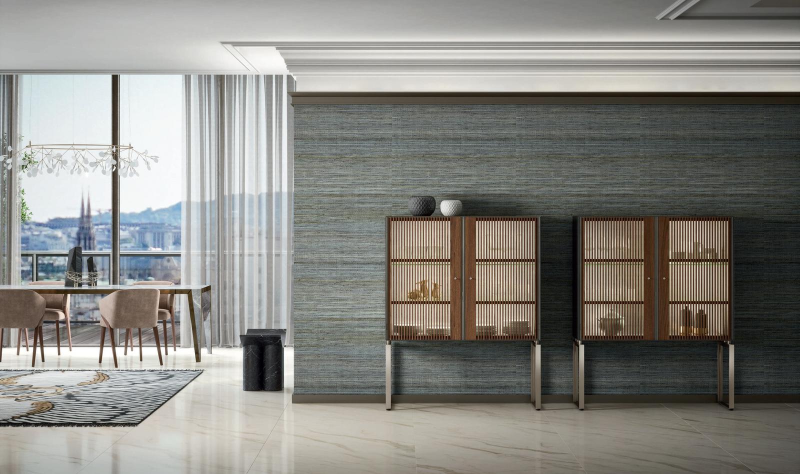 Stone kitchen with handles FM bottega d'Arte Celine