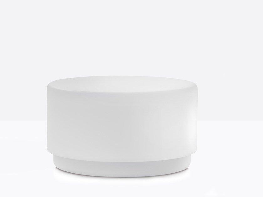 Polyethylene stool with light | Wow 475 by Pedrali