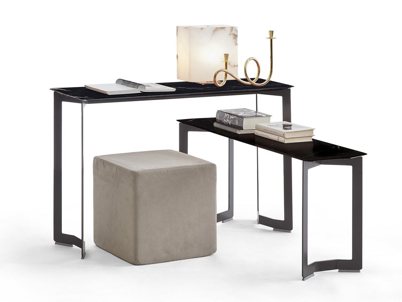 Square pouf with removable lining | Cubo by Dema