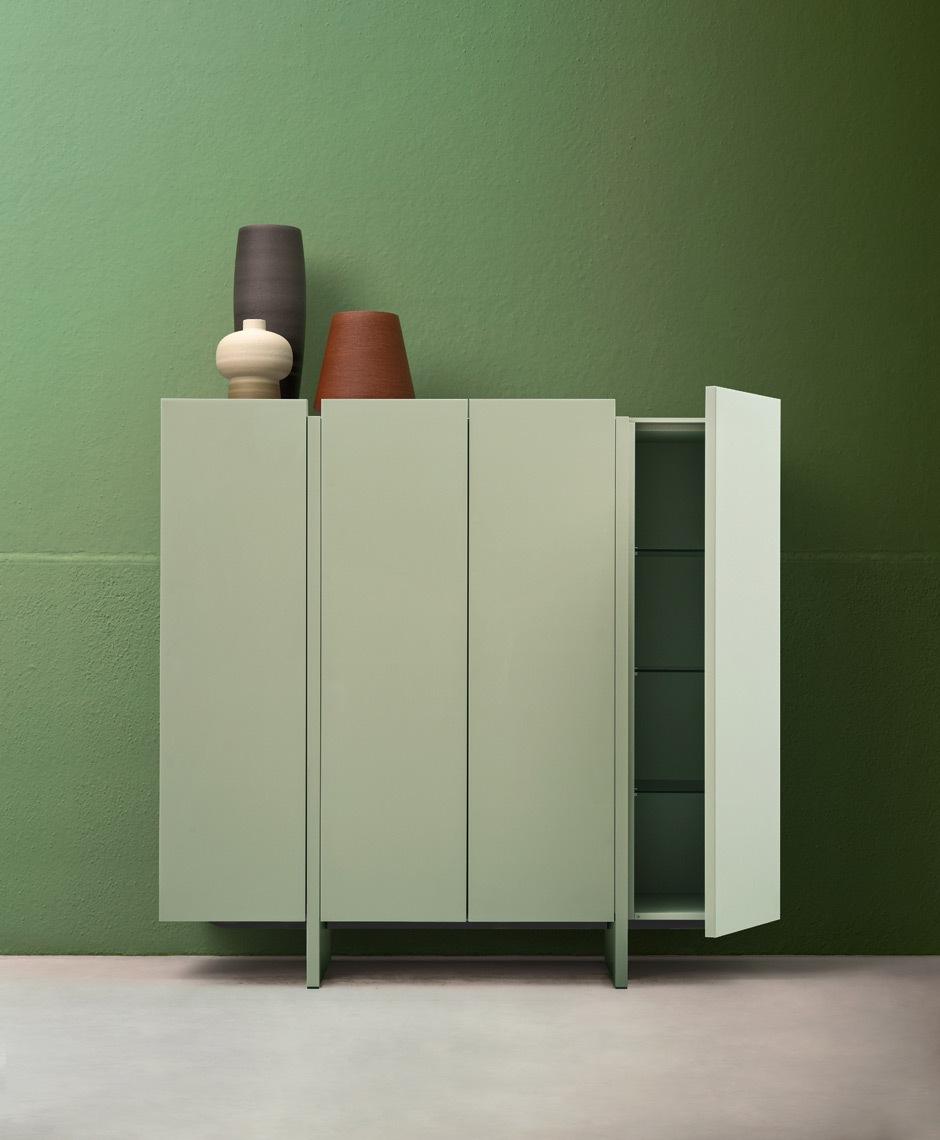 Modular veneer sideboard with doors | Recta by ALF Dafre