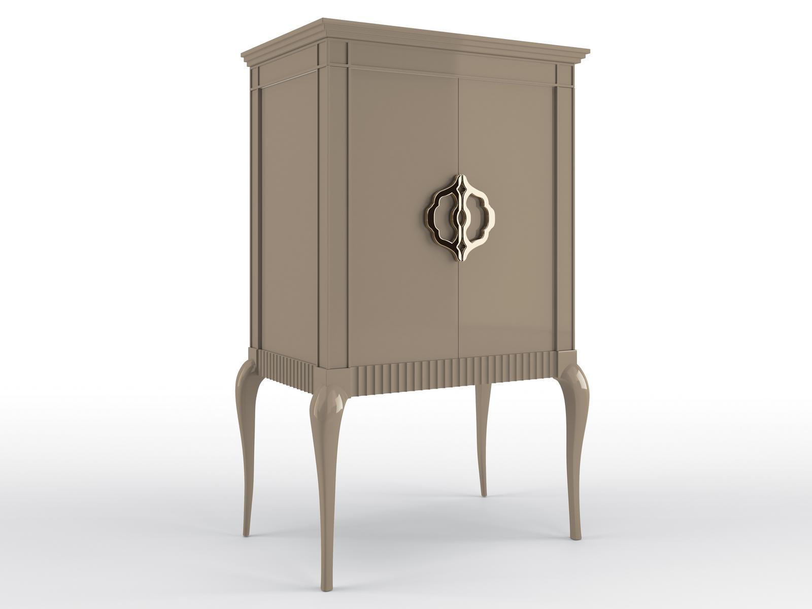 Solid wood bar cabinet | Fritz by Bruno Zampa