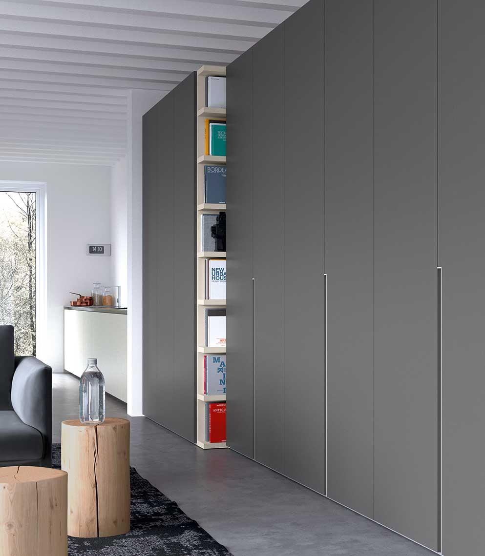 Modular lacquered wardrobe with doors | Go by ALF Dafre