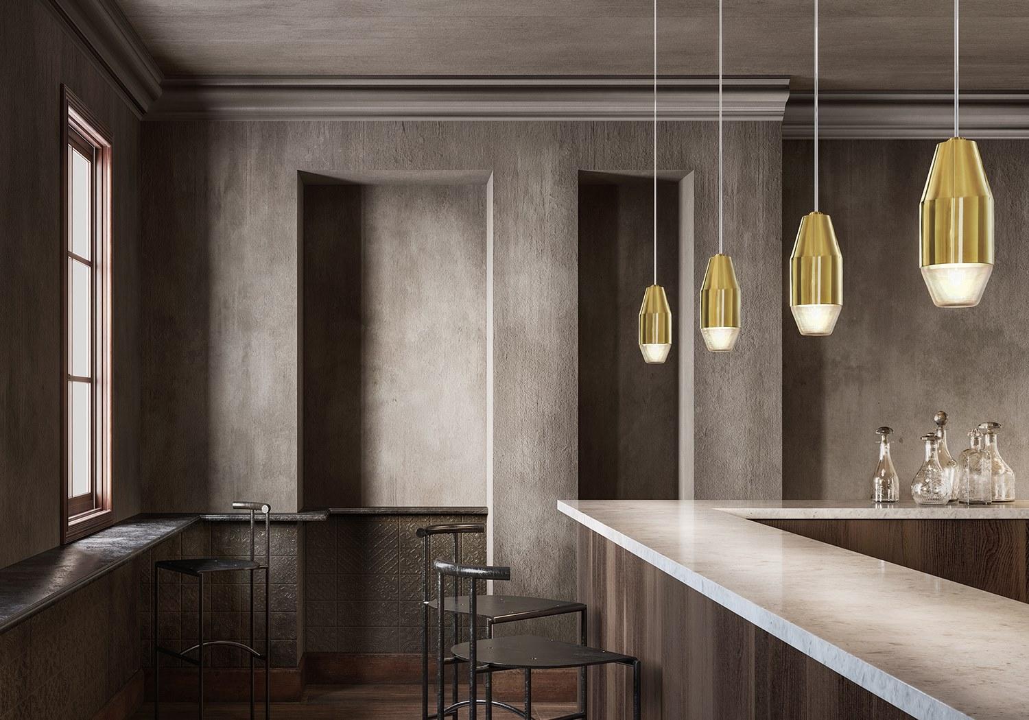 Metal pendant lamp | Yuma by Kundalini