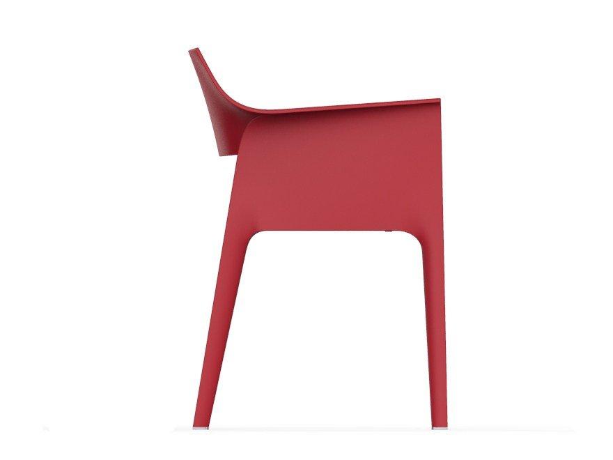 Garden chair with armrests | Pedrera by Vondom