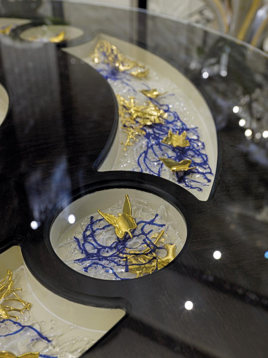 Round wooden table | 5360 by Ezio Bellotti