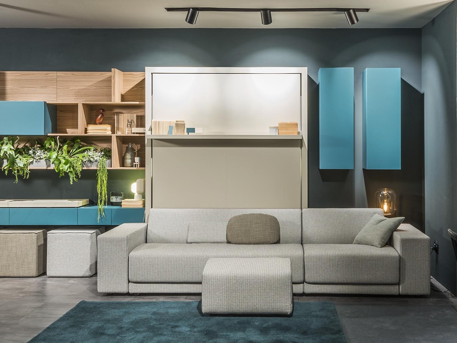 Convertible 4 seater fabric sofa | Oslo 301 by CLEI