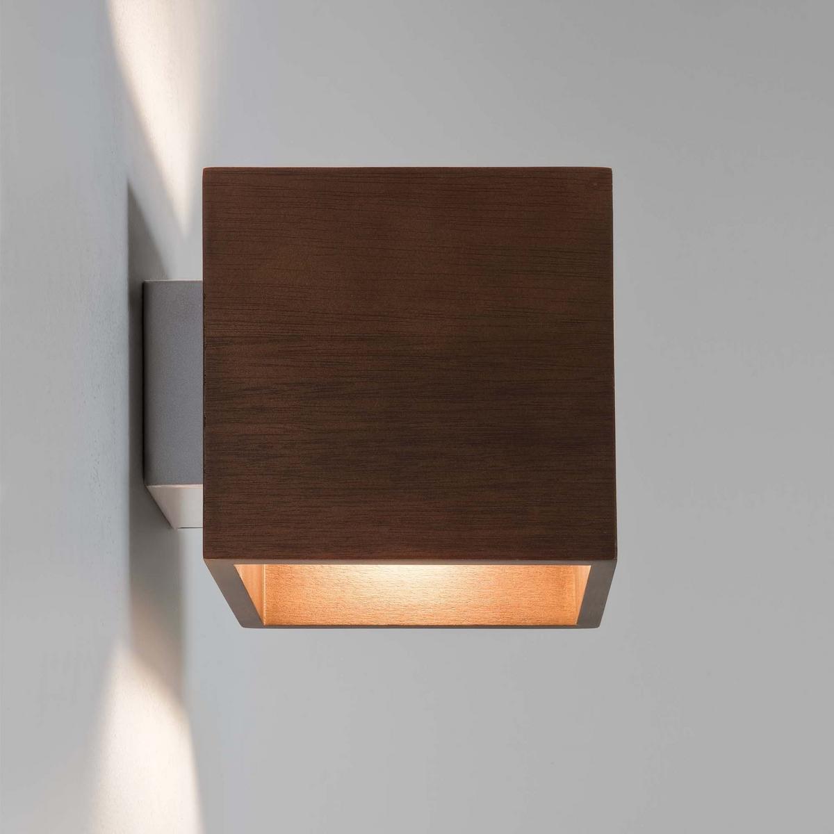 LED walnut wall lamp with dimmer | Cremona by Astro lighting
