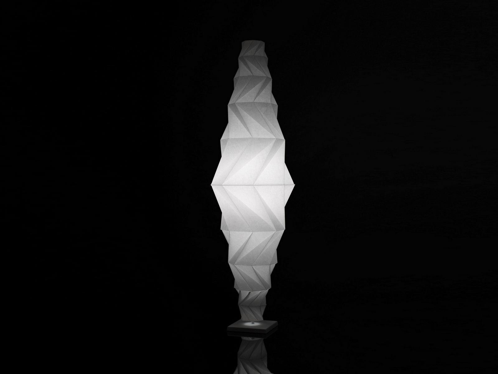 LED recycled material floor lamp | Minomushi by Artemide