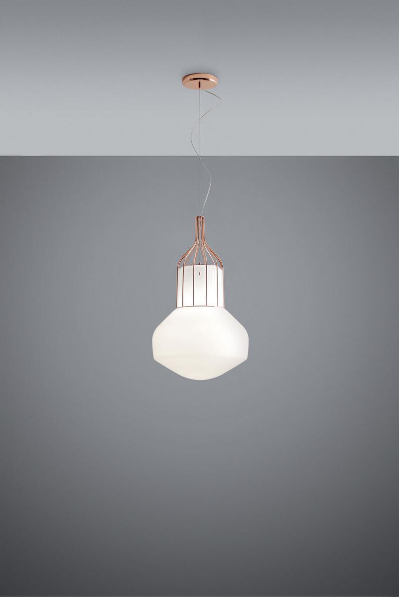 Blown glass pendant lamp | Aérostat by Fabbian
