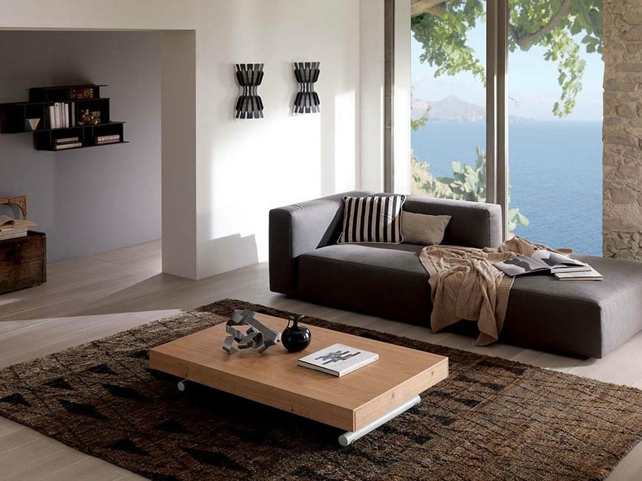 Height-adjustable folding coffee table | Newood by Ozzio Italia
