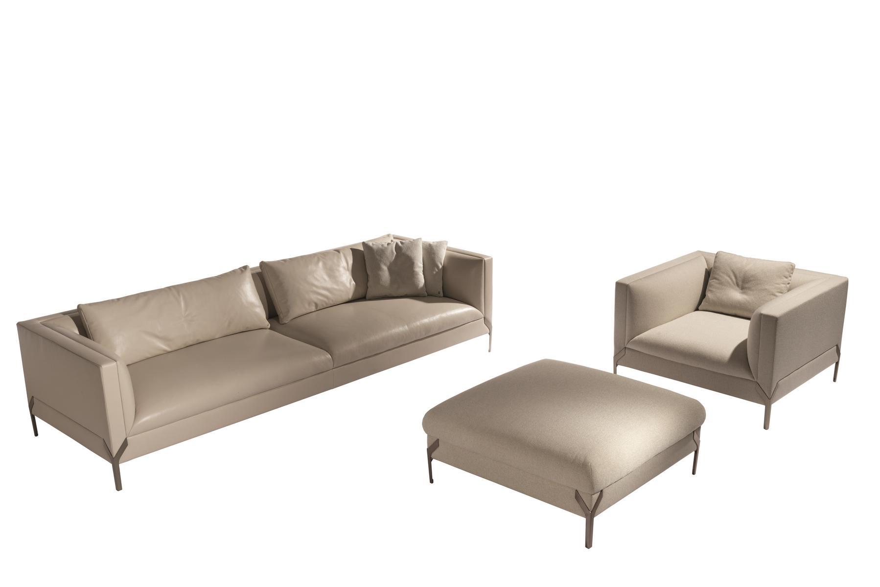 Leather sofa | Jamboree by Visionnair