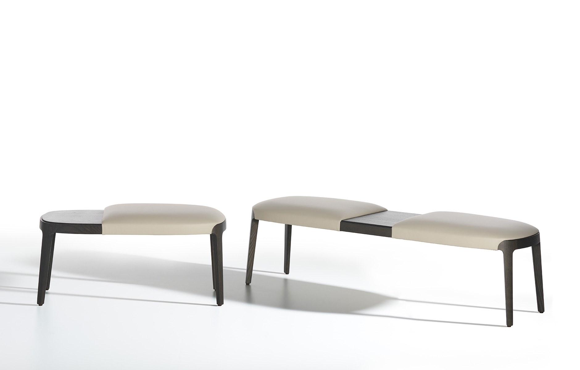 Leather bench | Velis by Potocco