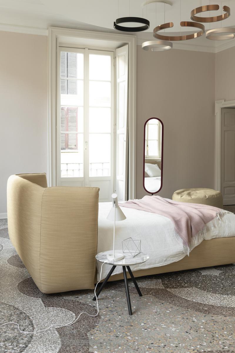 Double bed with removable cover | Jill by Bolzan letti