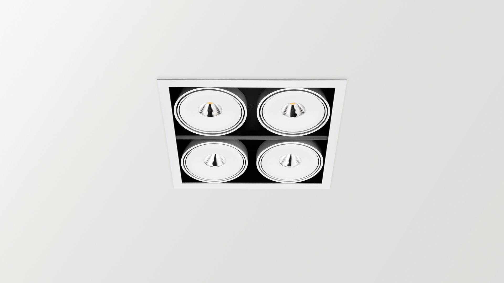 LED recessed aluminium spotlight |  by Arkoslight