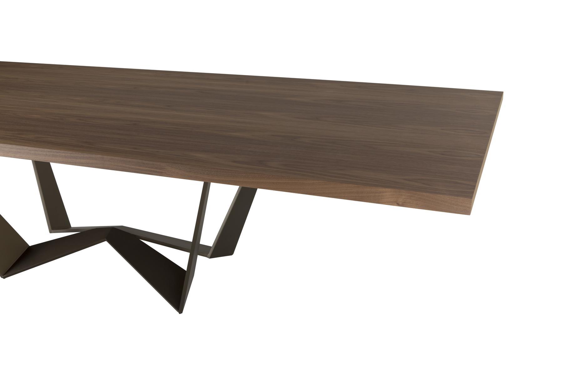 Rectangular walnut table | Reverse by Tonin Casa