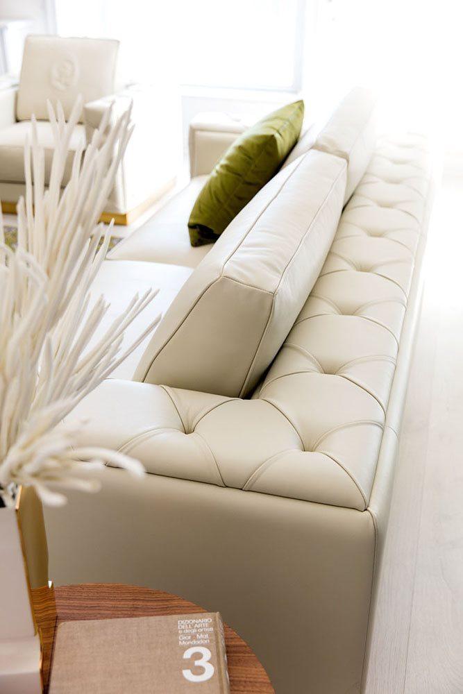 Sectional velvet sofa | Tracy by Alberta Salotti