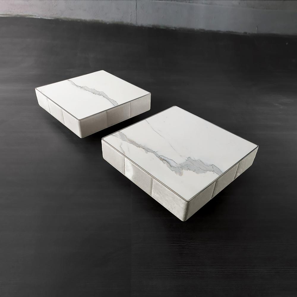 Marble coffee table in a classic style | Hugo by Rugiano