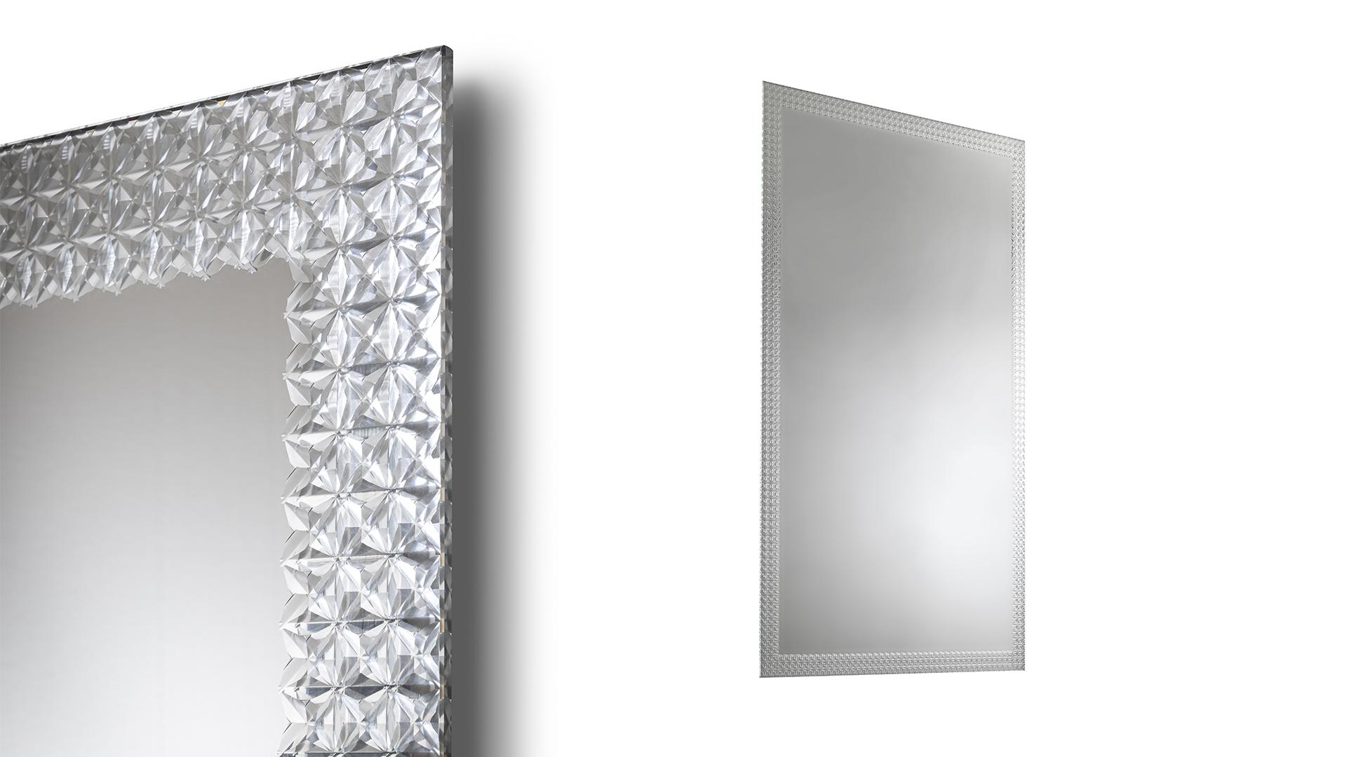 Rectangular wall-mounted mirror | Bohème by Reflex