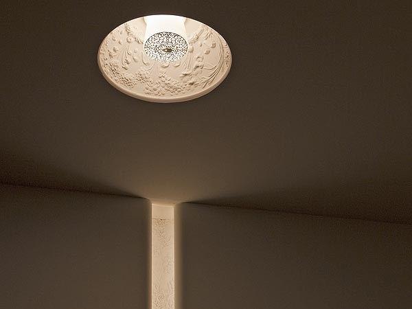 Direct light recessed plaster ceiling lamp | Skygarden Recessed by Flos