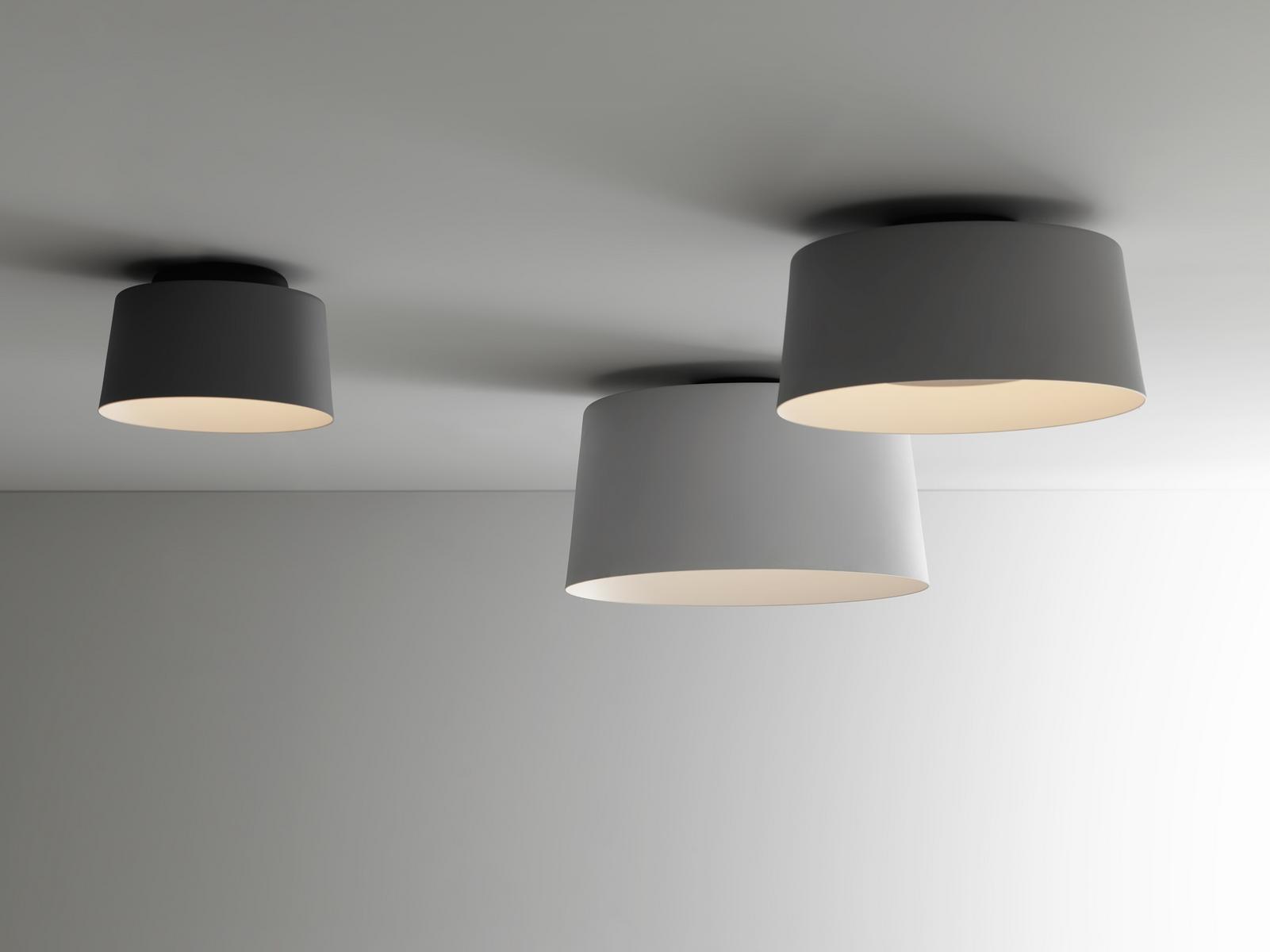 LED aluminium ceiling lamp | Tube by Vibia