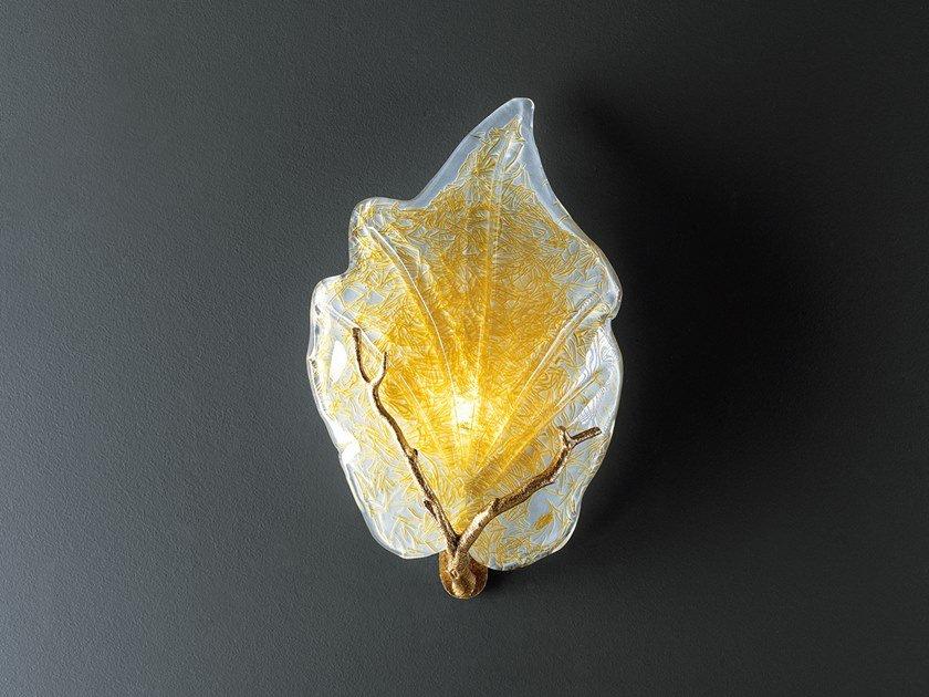 Handmade bronze wall light | Outono Ap1366/1 by Serip