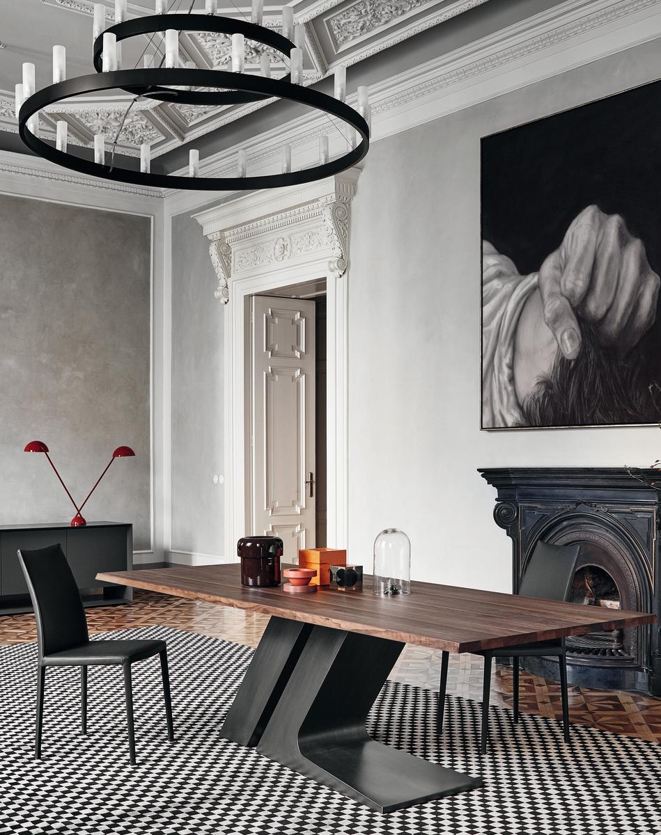 Wooden living room table | Tl by Bonaldo