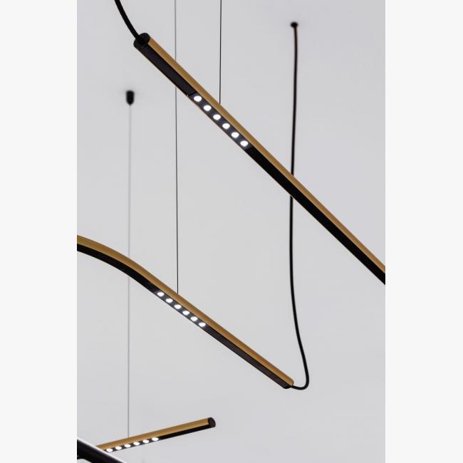 LED direct light pendant lamp | Lass-oh! L by Delta light