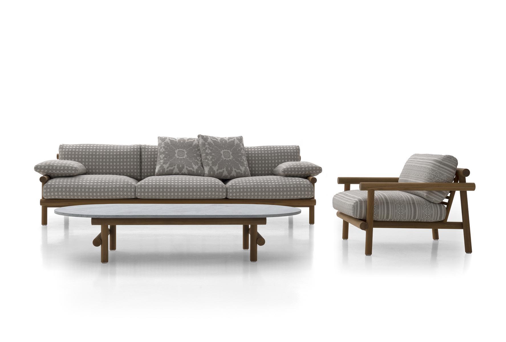 Fabric garden sofa | Ayana by B&B Italia