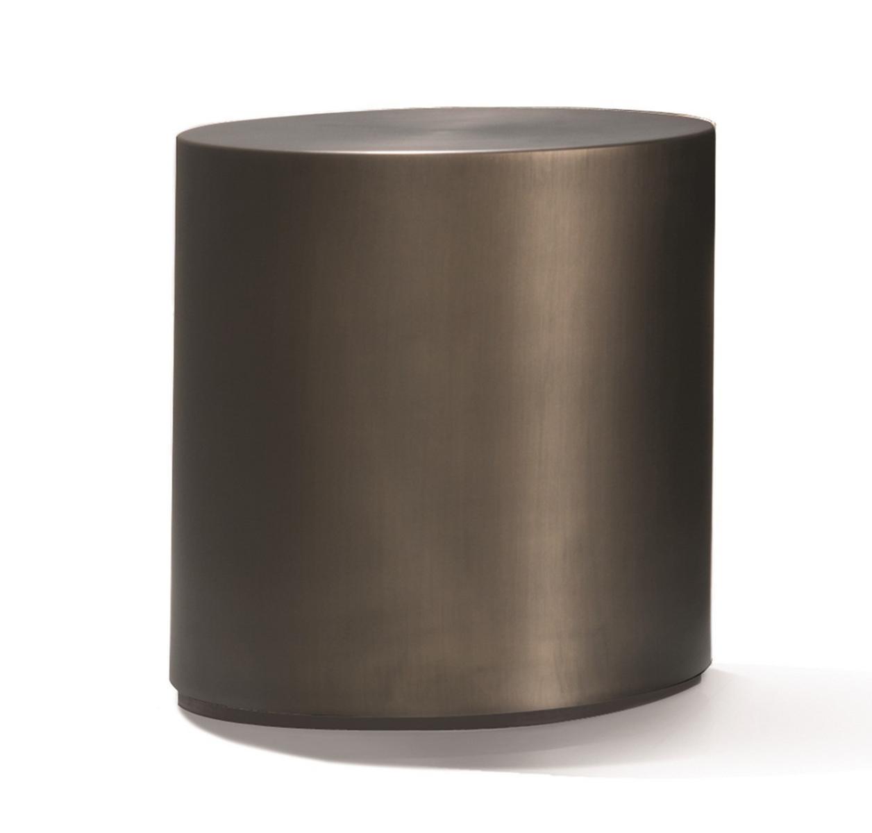 Round metal coffee table | Moon by Longhi