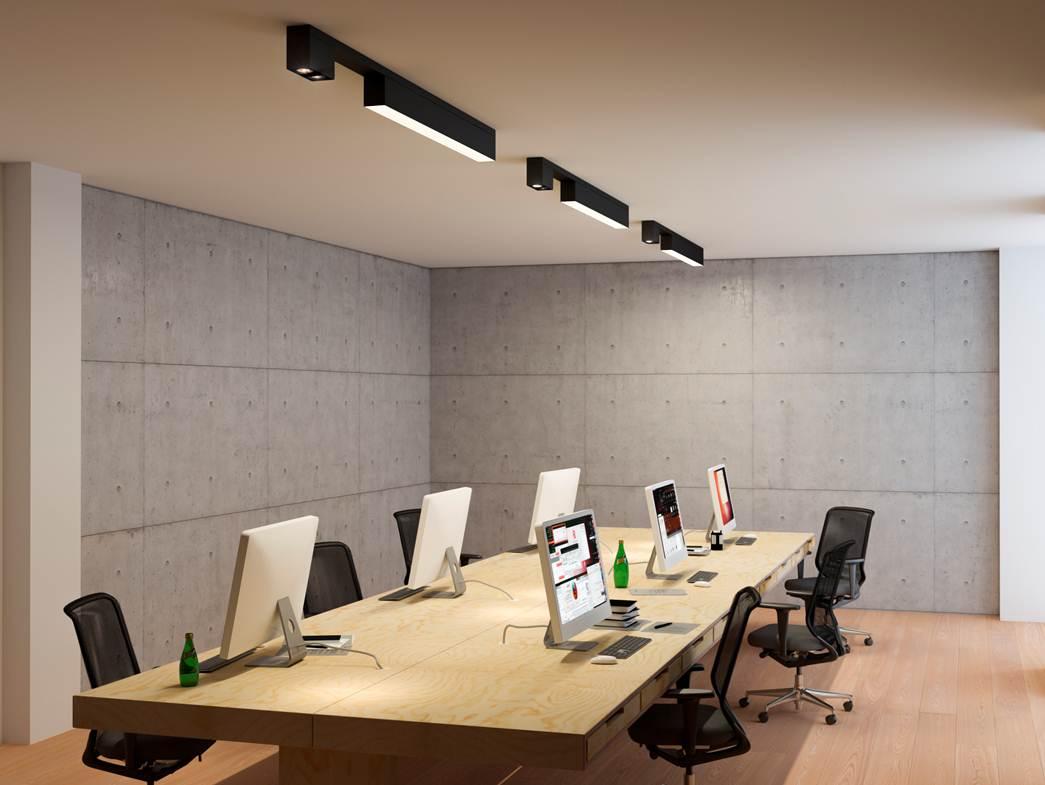 LED aluminium ceiling lamp | Spaze by Dark