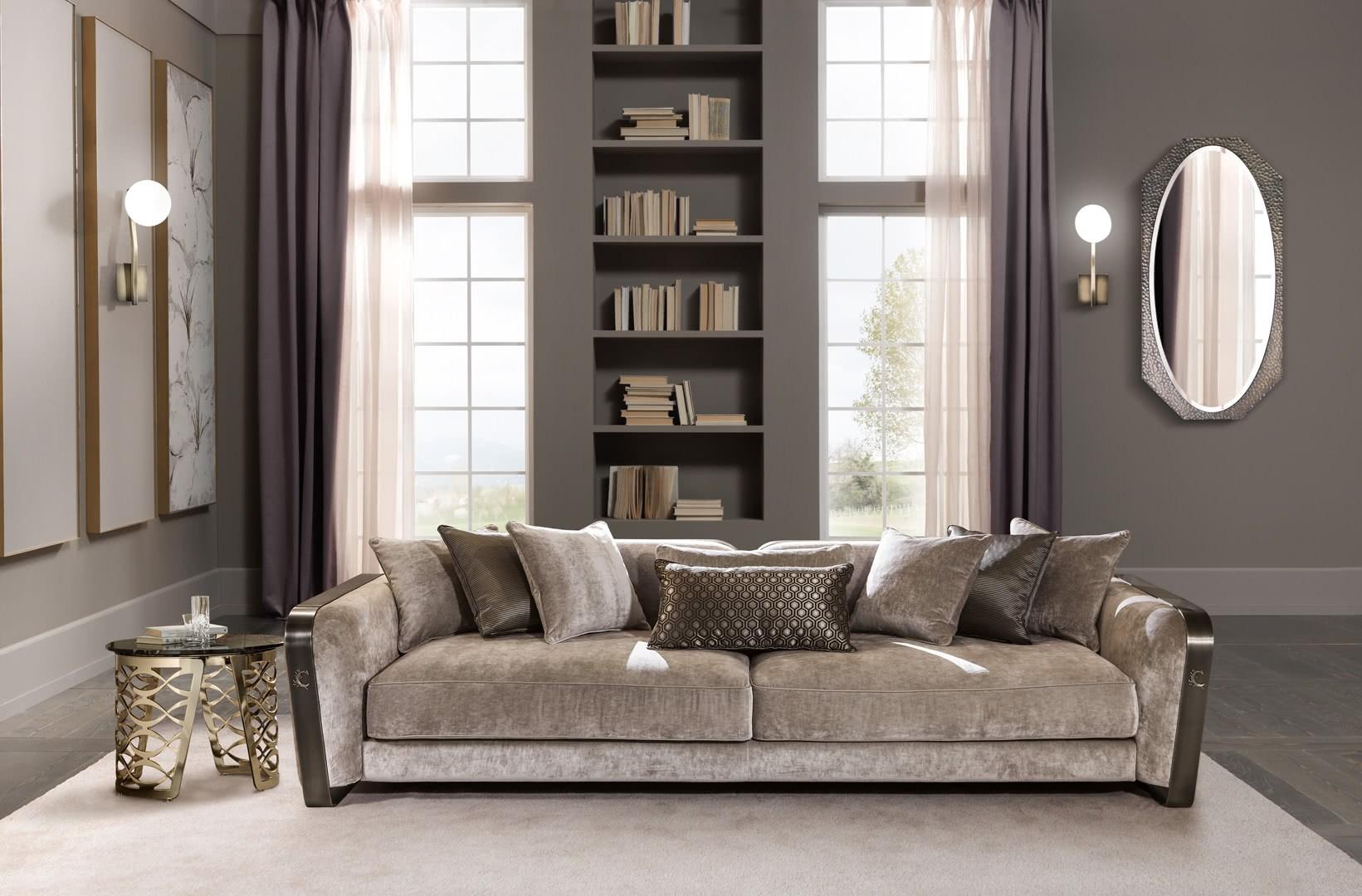 Velvet sofa | Voyage by Cantori