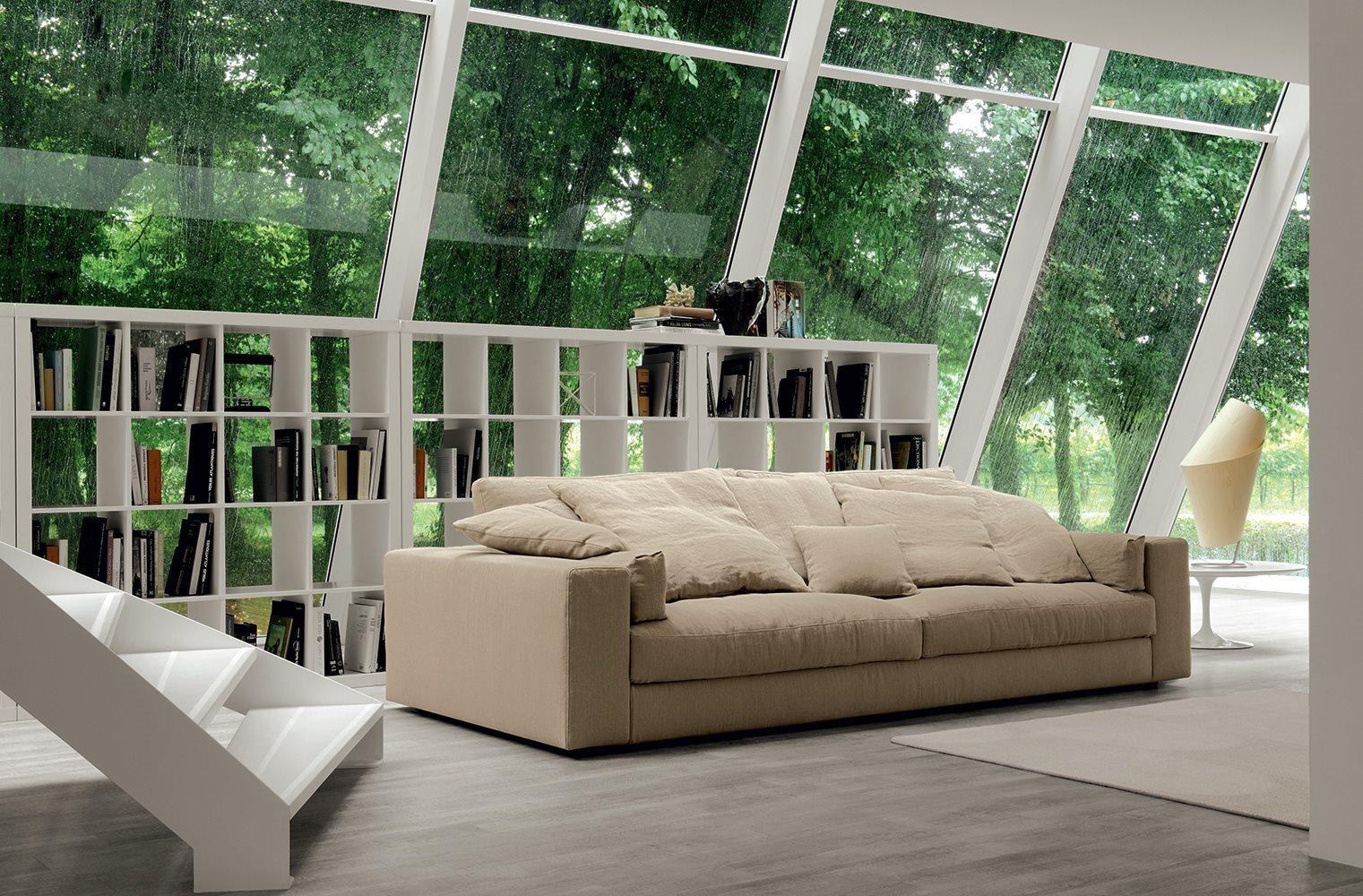Corner fabric sofa | Summer by Alberta Salotti