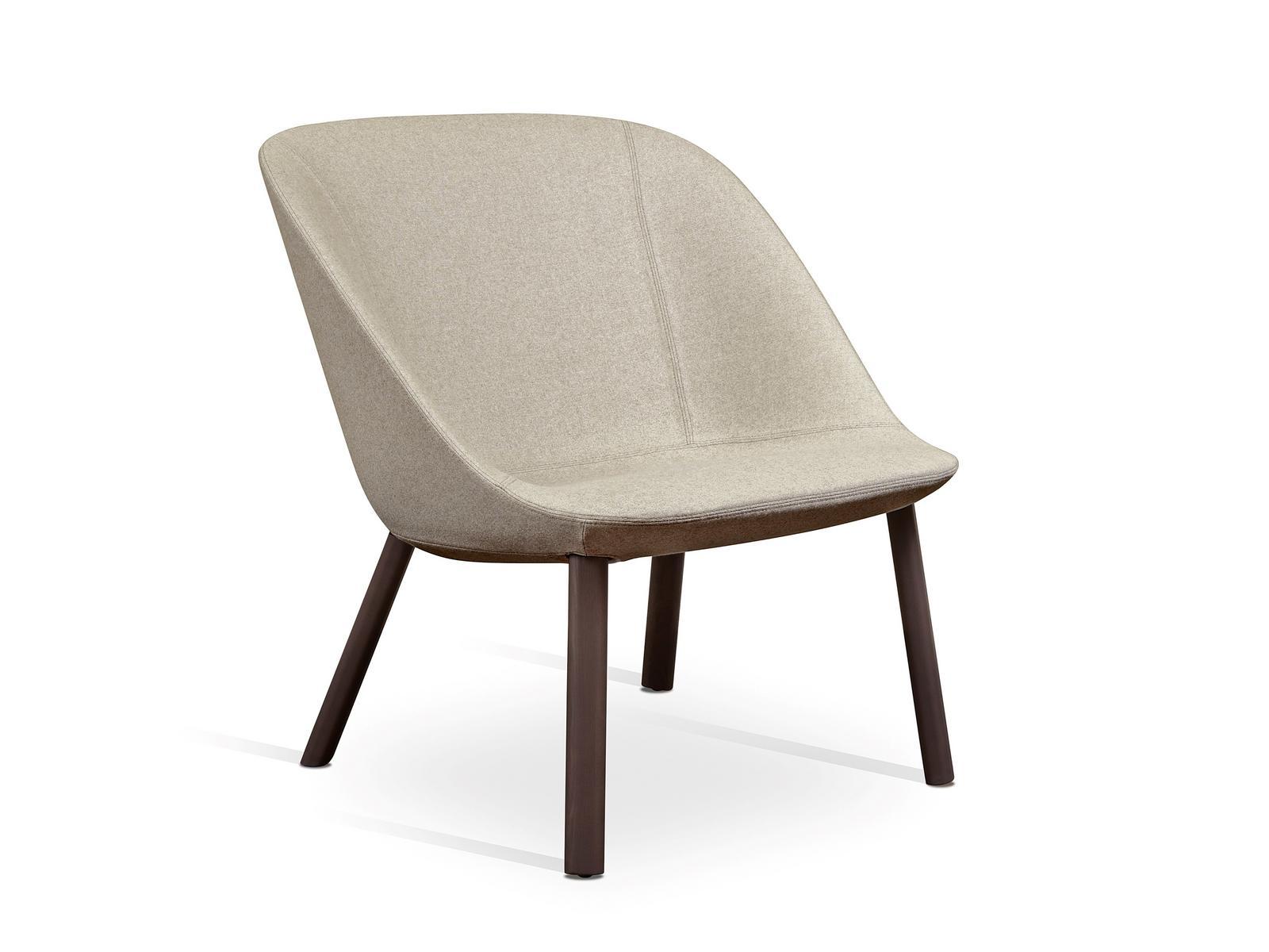 Fabric armchair with removable cover | Esse Lounge by Pianca