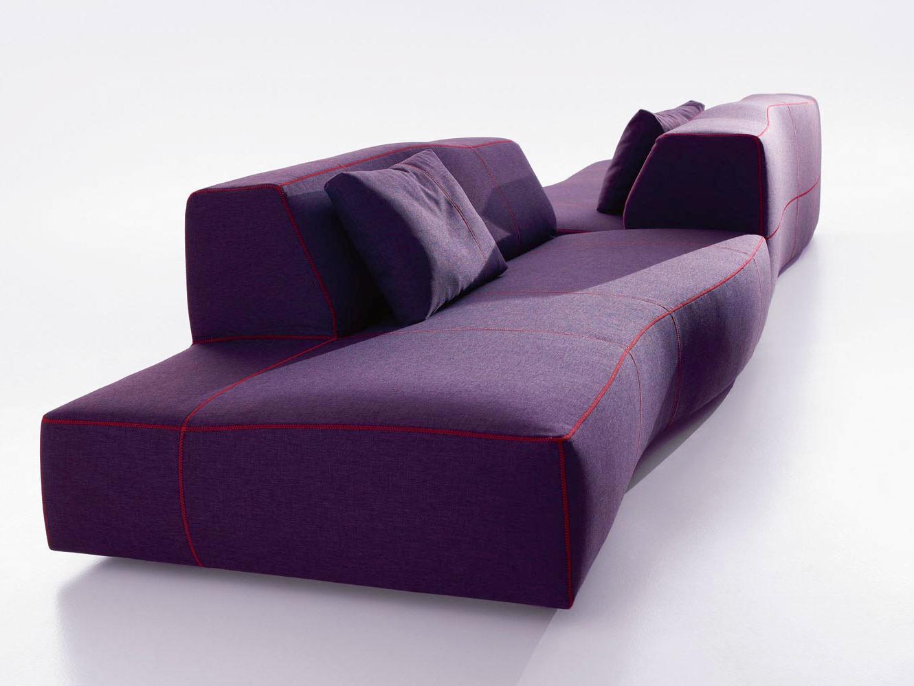 Modular fabric sofa | Bend by B&B Italia