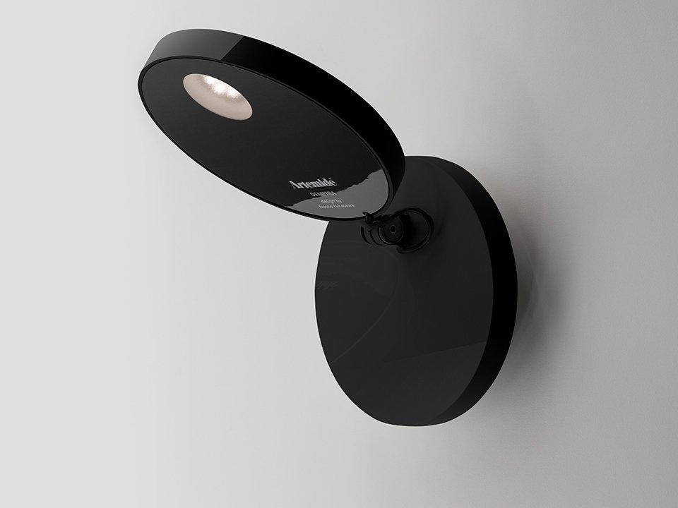 LED wall-mounted spotlight | Demetra by Artemide