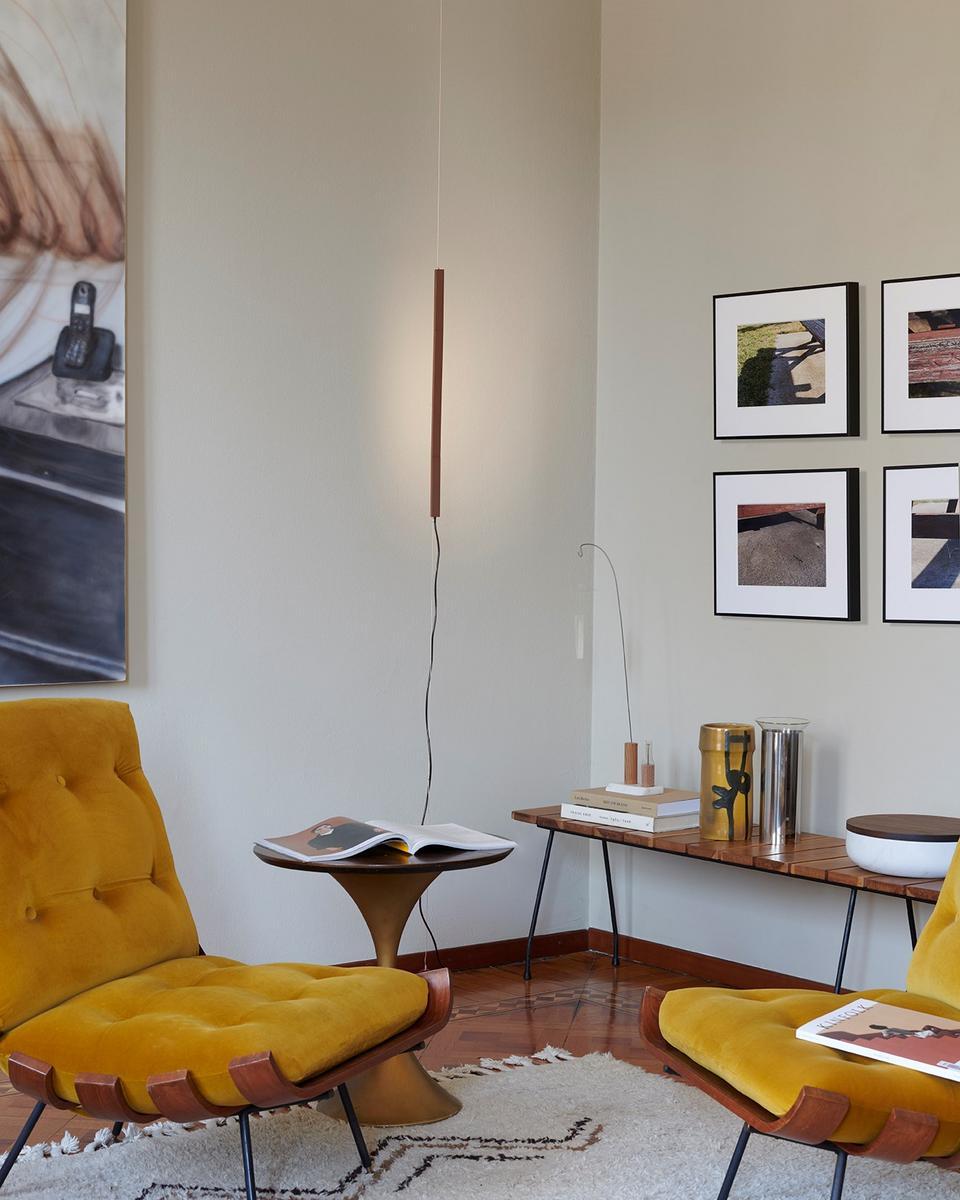 LED metal floor lamp | Ilo by Oluce