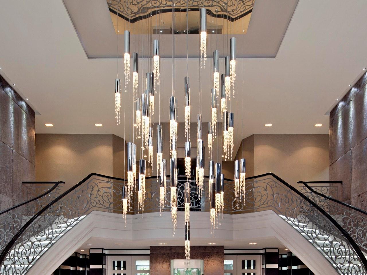 LED direct light metal pendant lamp with Swarovski® Crystals | Sexy Crystals Specials by Ilfari