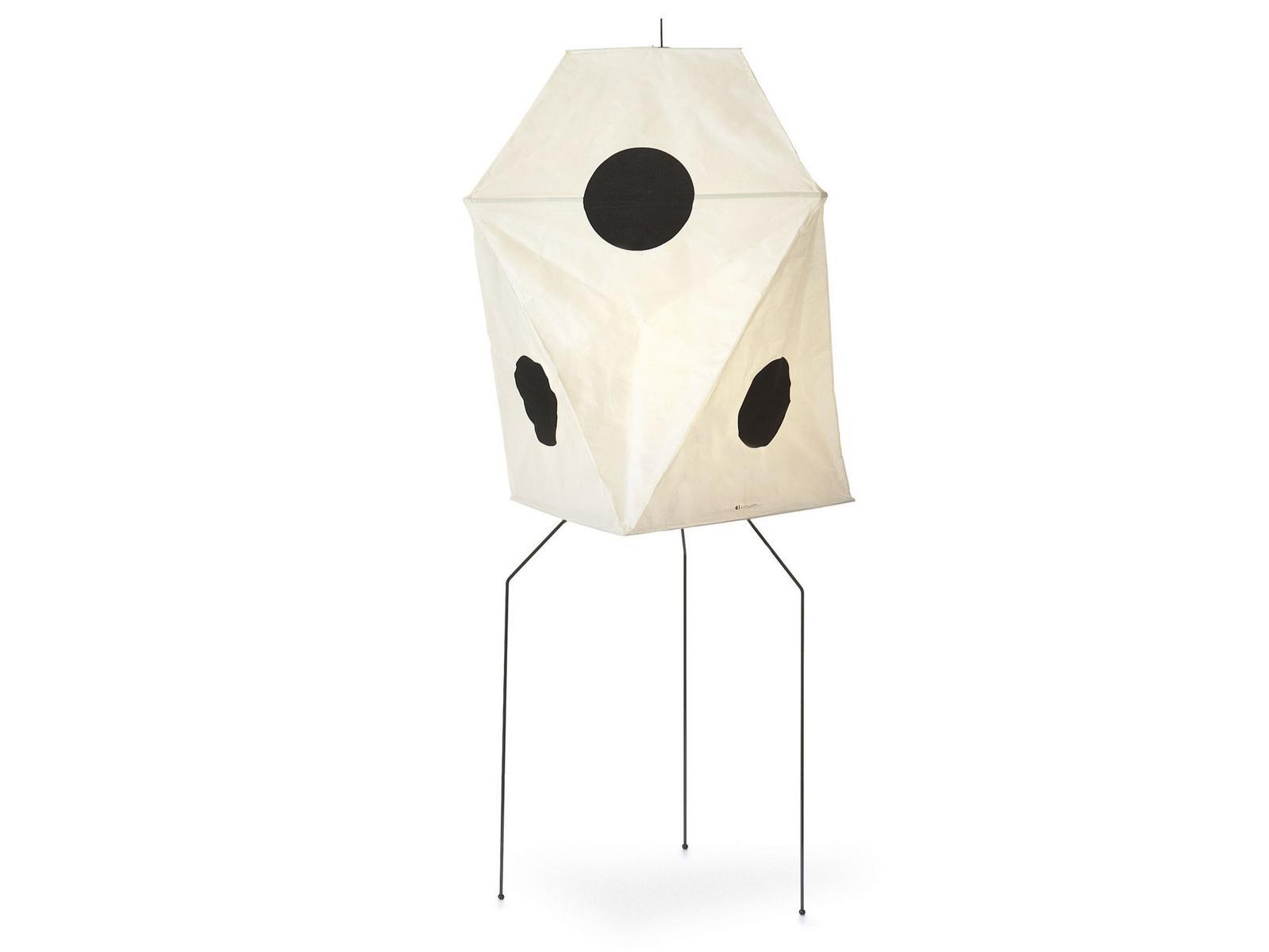 Japanese paper floor lamp | Akari Uf3-q by Vitra