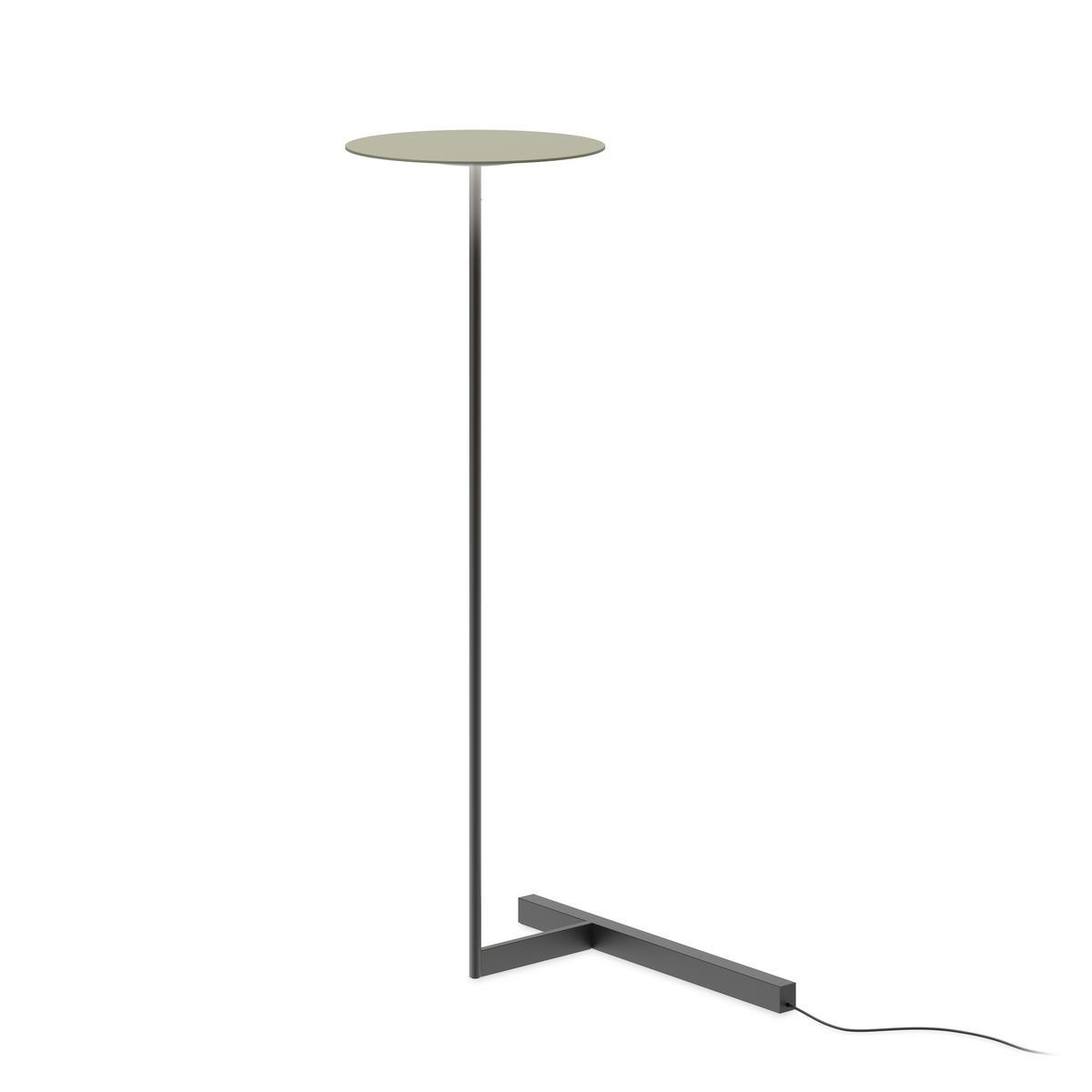LED metal floor lamp | Flat 5957 by Vibia