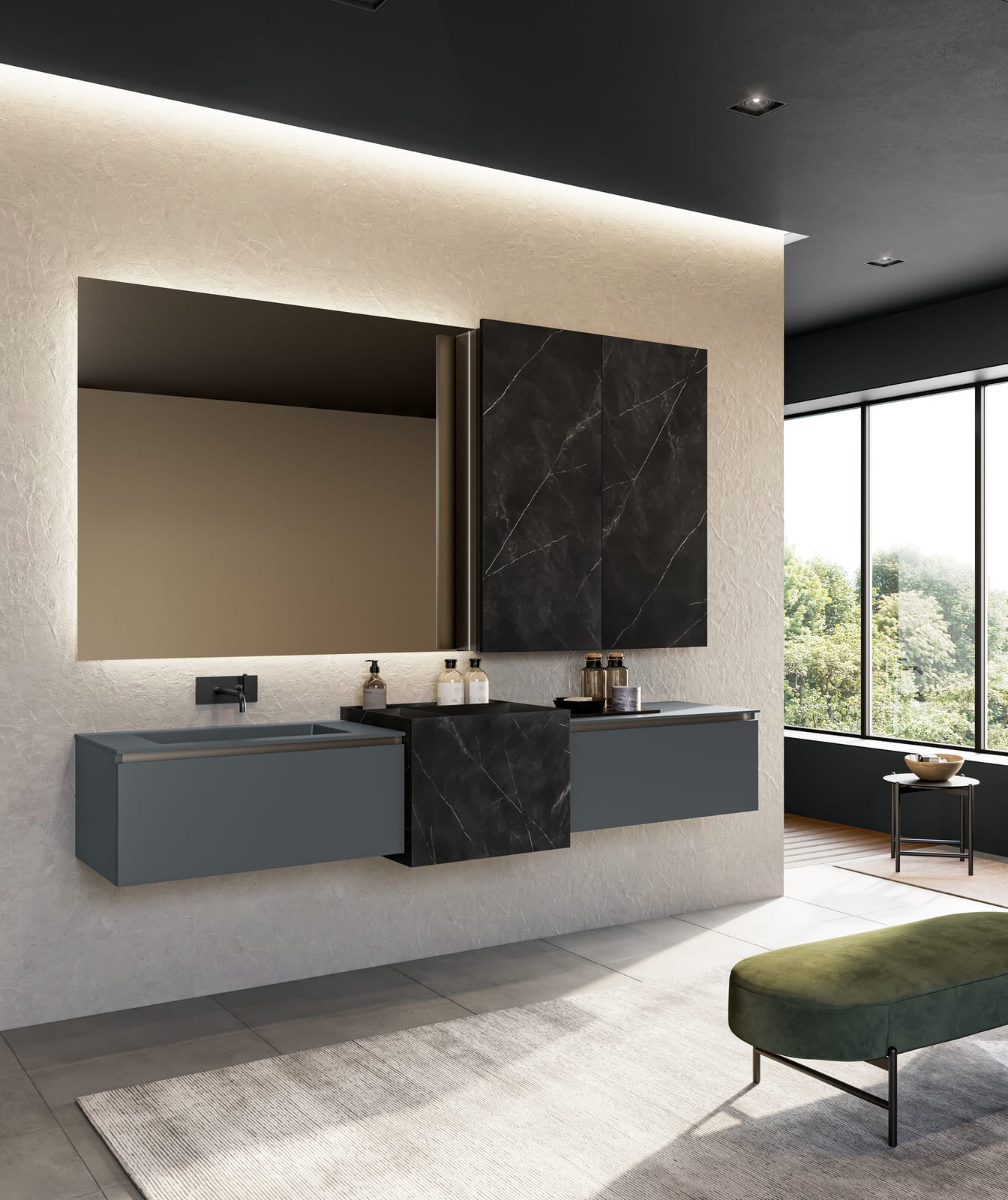 Melamine bathroom | Facto by Birex