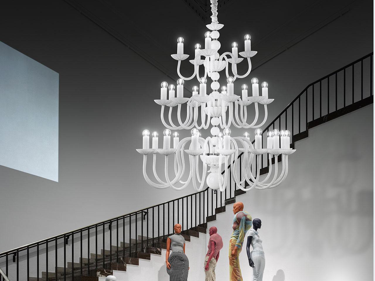 Crystal chandelier | Evoque 281/15+10+5 by Italamp